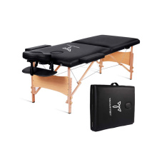 Tatartiste en bois portable pliant table de massage